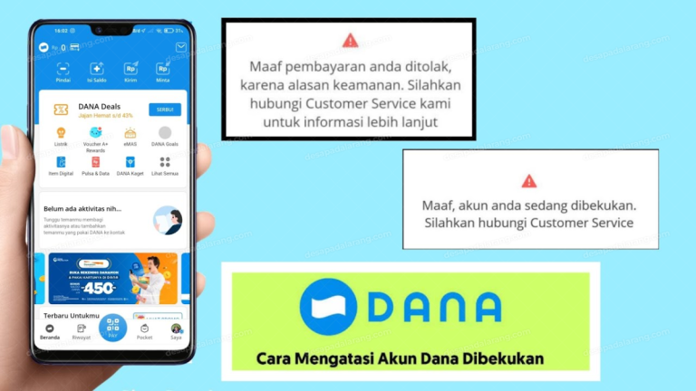 Akun DANA Dibekukan Sementara atau Permanen? Ini Cara Pemulihan Lewat DIANA dan Customer Service 2026